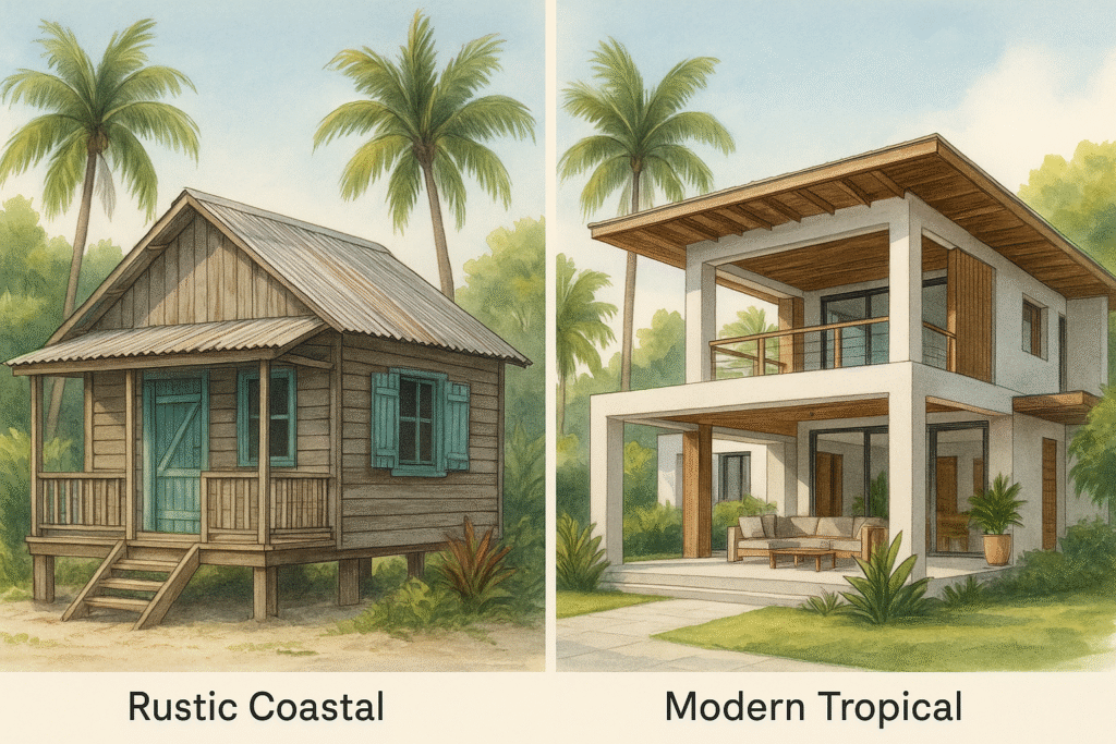 Rustic Coastal/Beach Shack Style