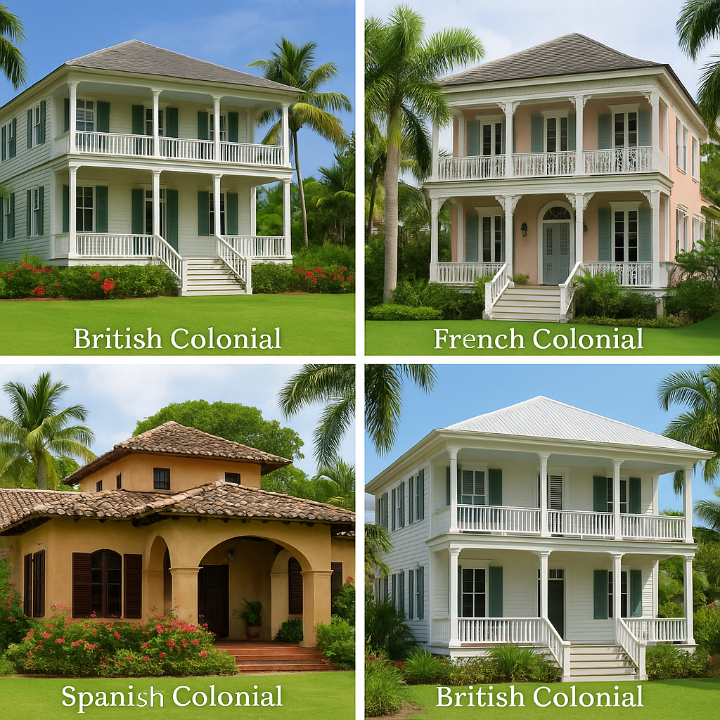 colonial or plantation design style