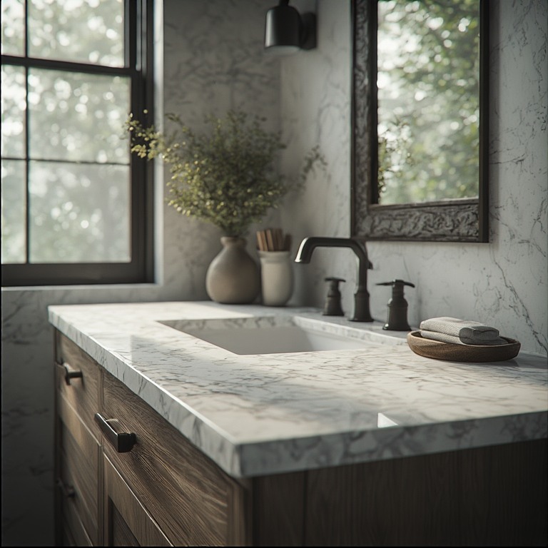 durable bathroom materials
